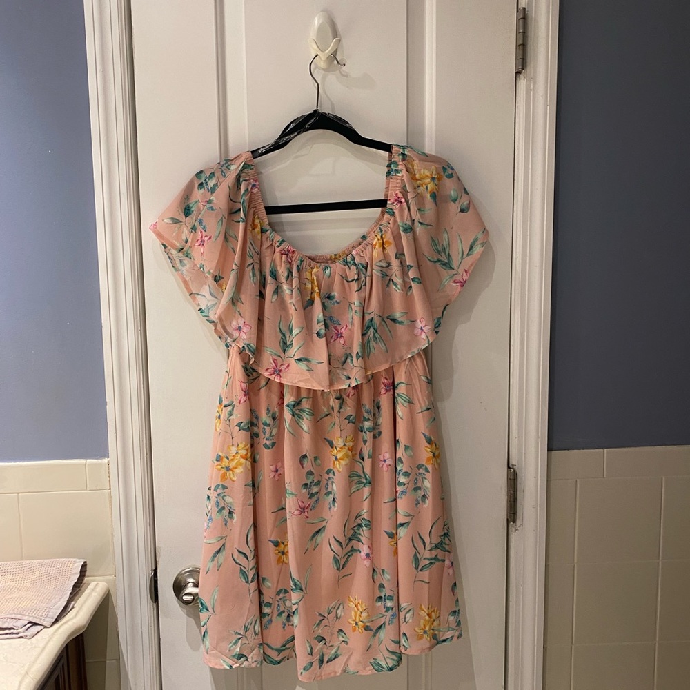 Flying Tomato Floral Flowy Dress